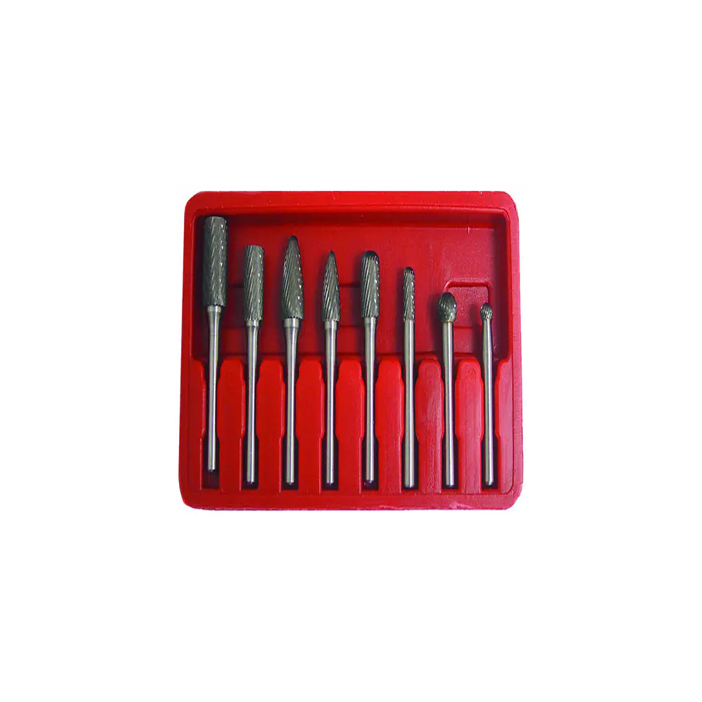 Rodac 8Pc Carbide Burs Set - RODXL35133